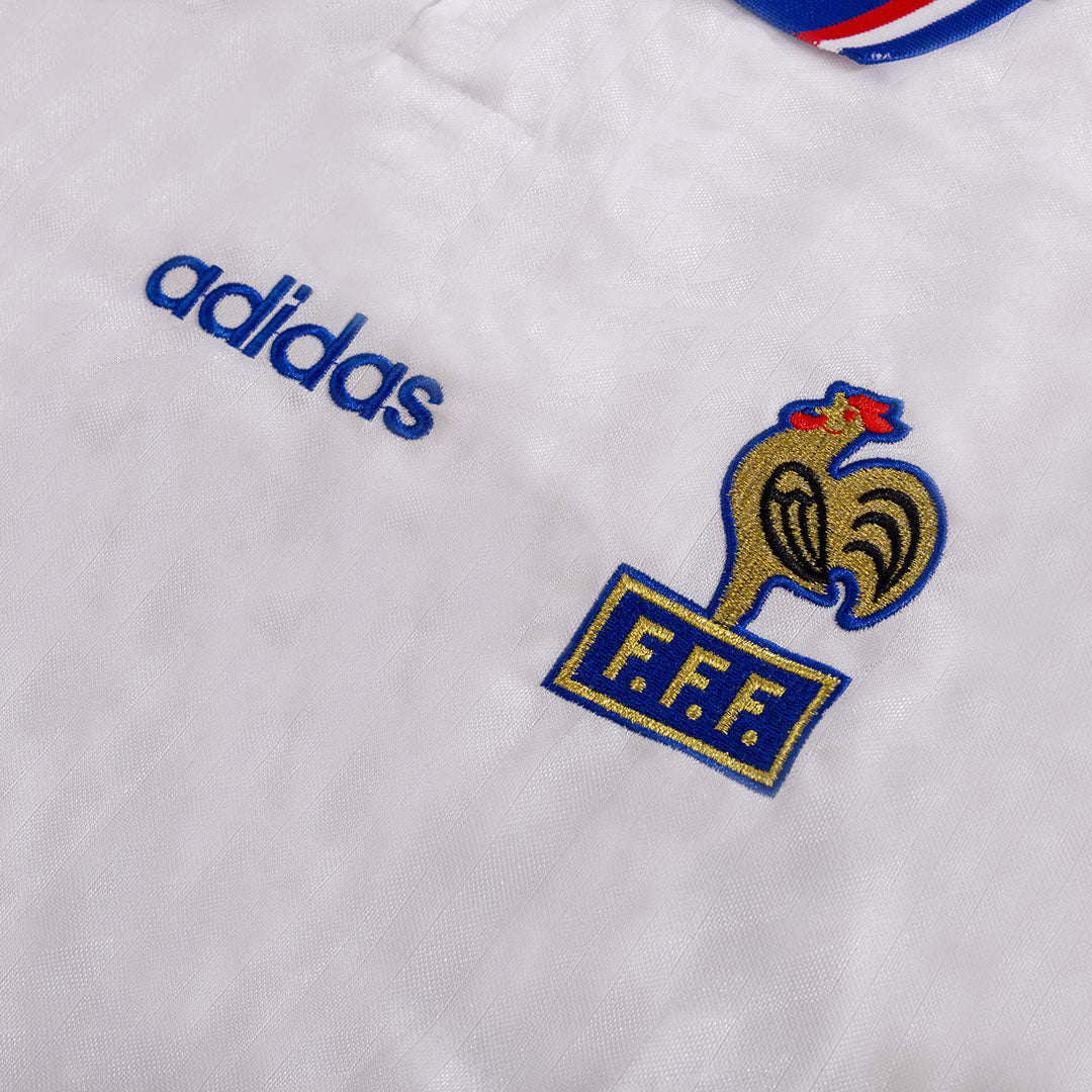 Retro 1994 France Away  Football Shirt Best Football Kits Shop