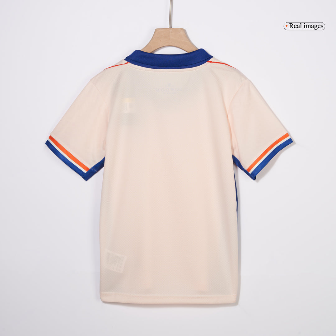 Kid's Chelsea Away  Football Shirt Kit(Jersey+Shorts) 2024/25 Best Football Kits Shop