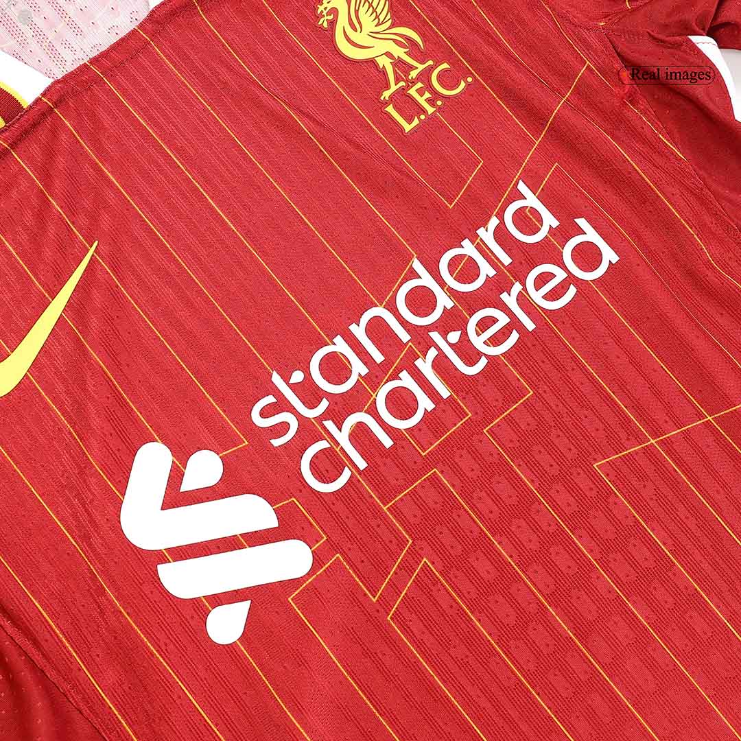 Player Version VIRGIL #4 Liverpool Home  Football Shirt 2024/25 Best Football Kits Shop