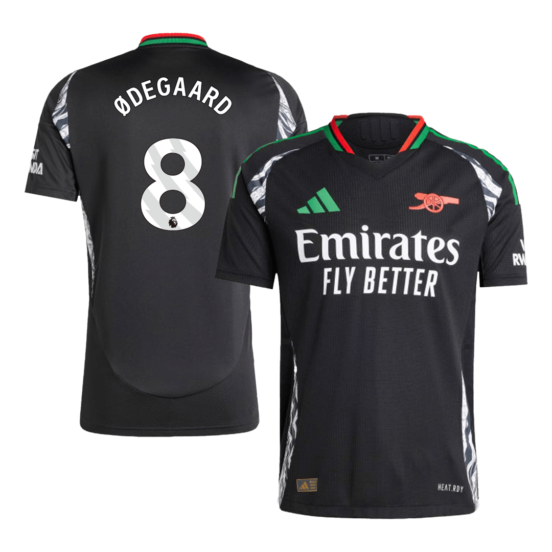 Player Version ØDEGAARD #8 Arsenal Away  Football Shirt 2024/25 Best Football Kits Shop
