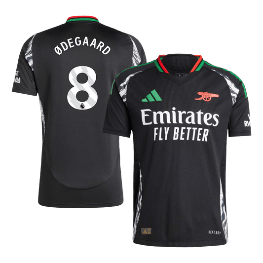 Player Version ØDEGAARD #8 Arsenal Away  Football Shirt 2024/25 Best Football Kits Shop