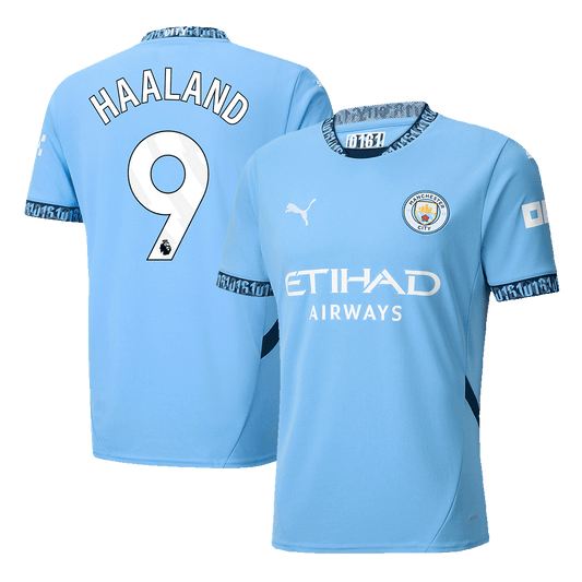 HAALAND #9 Manchester City Home  Football Shirt 2024/25 Best Football Kits Shop