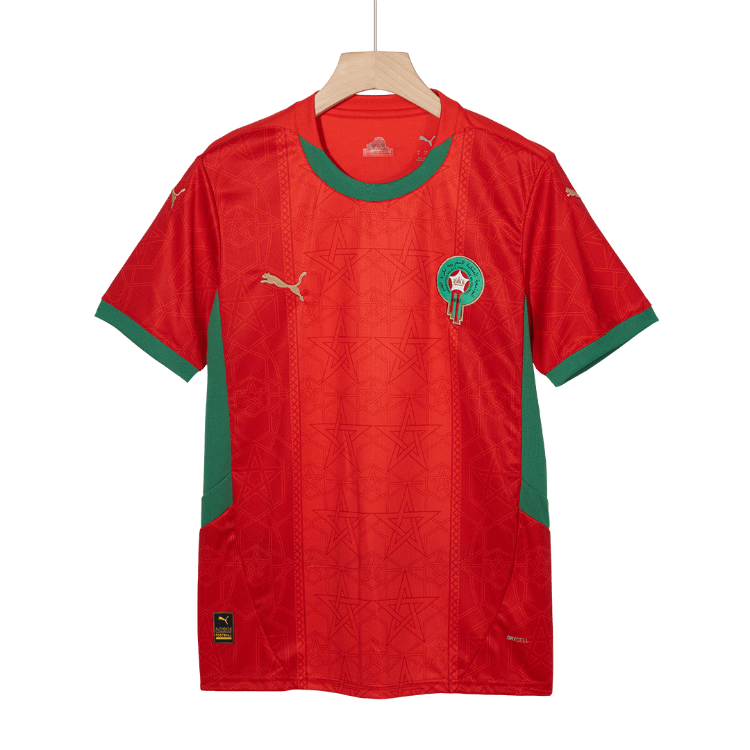 Morocco Home  Football Shirt 2024/25 Best Football Kits Shop