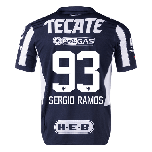 Player Version SERGIO RAMOS #93 Monterrey Home  Football Shirt 2024/25 Best Football Kits Shop