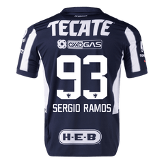 Player Version SERGIO RAMOS #93 Monterrey Home  Football Shirt 2024/25 Best Football Kits Shop