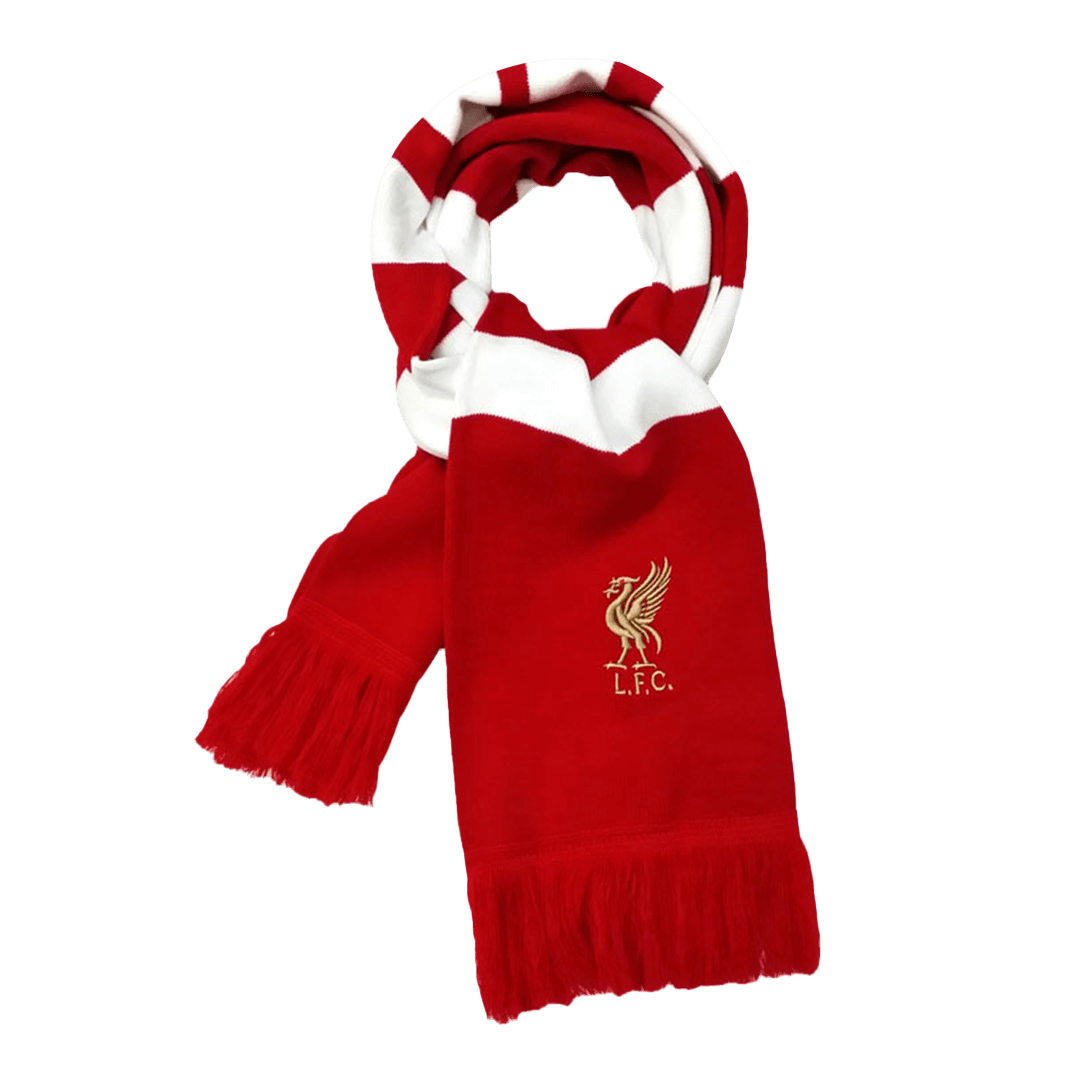 Liverpool Soccer knitting Scarf Red&White Best Football Kits Shop