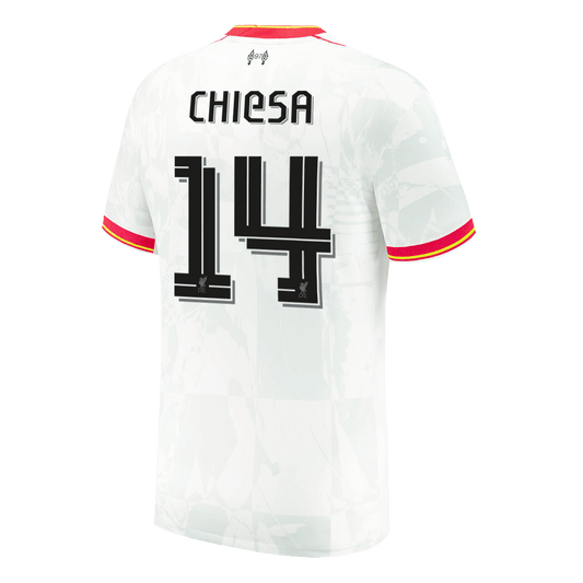 CHIESA #14 Liverpool Third Away  Football Shirt 2024/25 - UCL Best Football Kits Shop