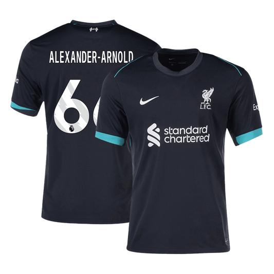 ALEXANDER-ARNOLD #66 Liverpool Away  Football Shirt 2024/25 Best Football Kits Shop