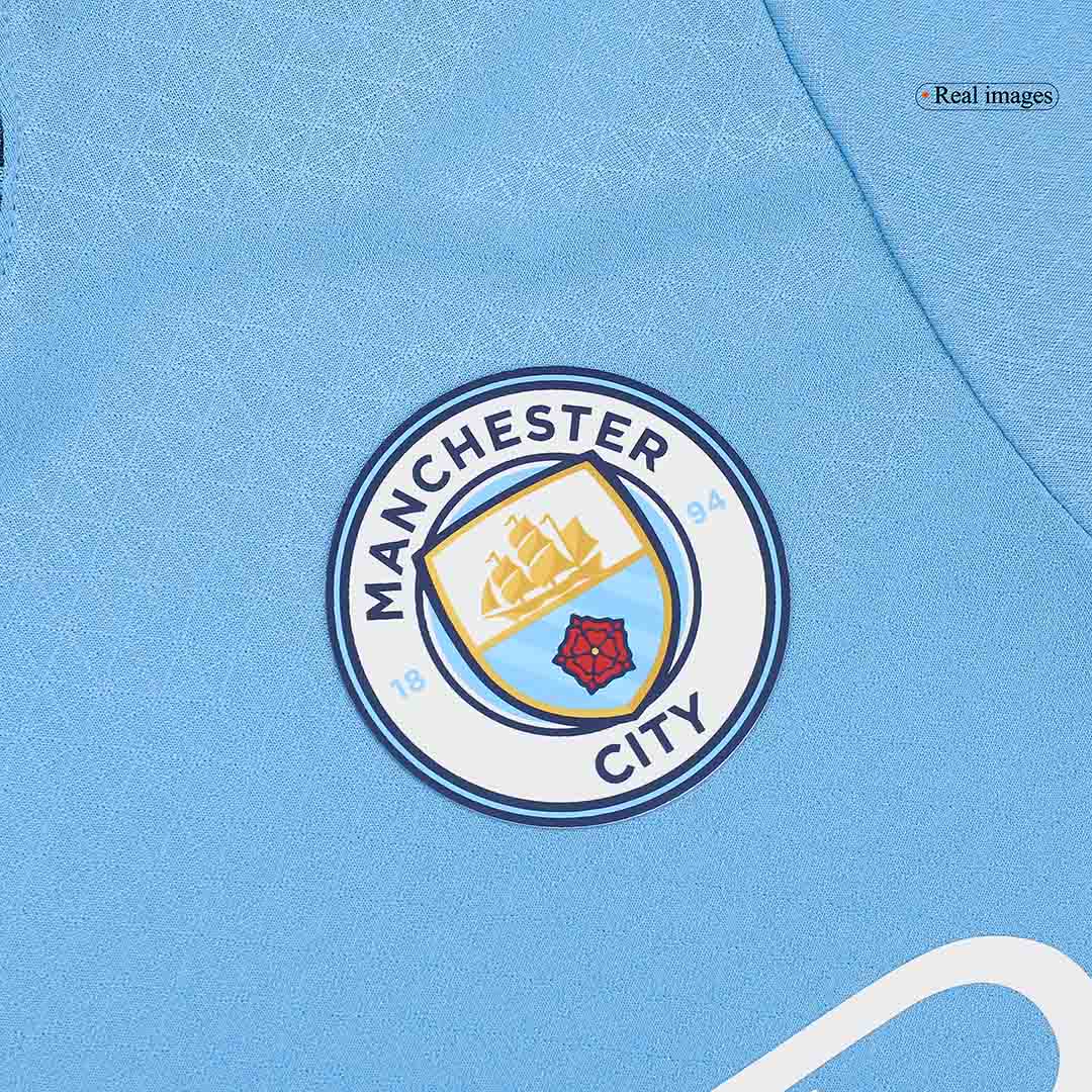 Player Version HAALAND #9 Manchester City Home  Football Shirt 2024/25 - UCL Best Football Kits Shop