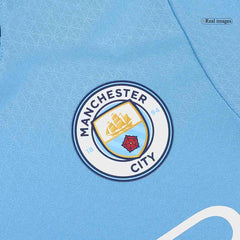 Player Version HAALAND #9 Manchester City Home  Football Shirt 2024/25 - UCL Best Football Kits Shop