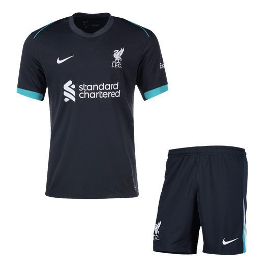Liverpool Away  Football Shirt Kit(Jersey+Shorts) 2024/25 Best Football Kits Shop