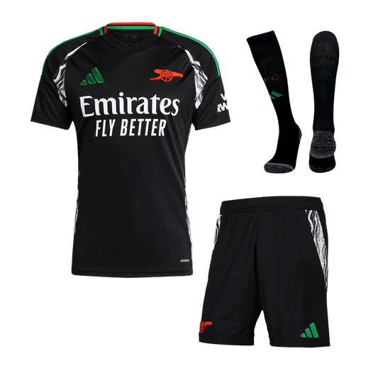 Arsenal Away  Football Shirt Kit(Jersey+Shorts+Socks) 2024/25 Best Football Kits Shop