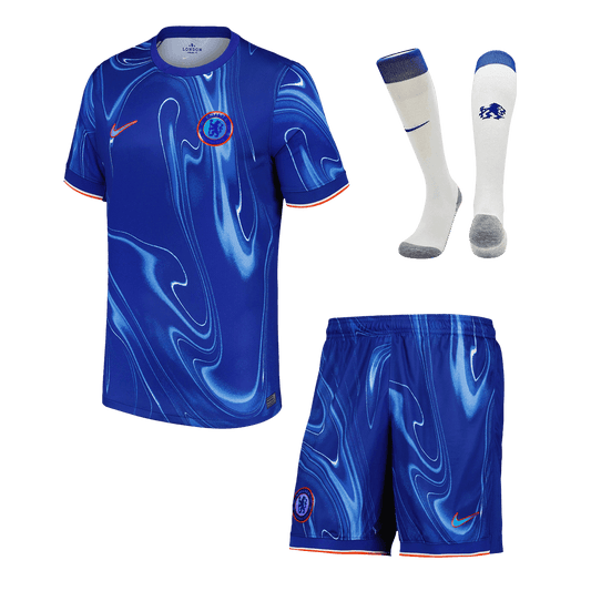 Chelsea Home  Football Shirt Kit(Jersey+Shorts+Socks) 2024/25 Best Football Kits Shop