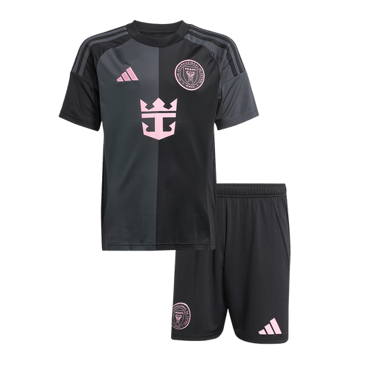 Kid's Inter Miami CF Away  Football Shirt Kit(Jersey+Shorts) 2025 Best Football Kits Shop