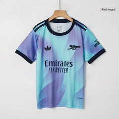 Kid's Arsenal Third Away  Football Shirt Kit(Jersey+Shorts) 2024/25 Best Football Kits Shop