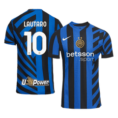 Player Version LAUTARO #10 Inter Milan Home  Football Shirt 2024/25 Best Football Kits Shop