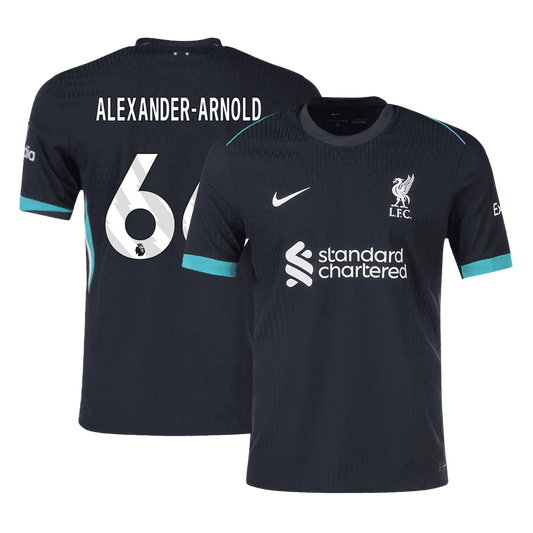 Player Version ALEXANDER-ARNOLD #66 Liverpool Away  Football Shirt 2024/25 Best Football Kits Shop