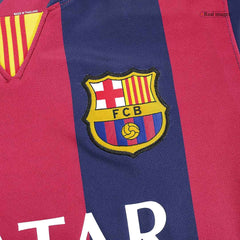 Retro NEYMAR JR #11 2014/15 Barcelona Home Long Sleeve  Football Shirt Best Football Kits Shop
