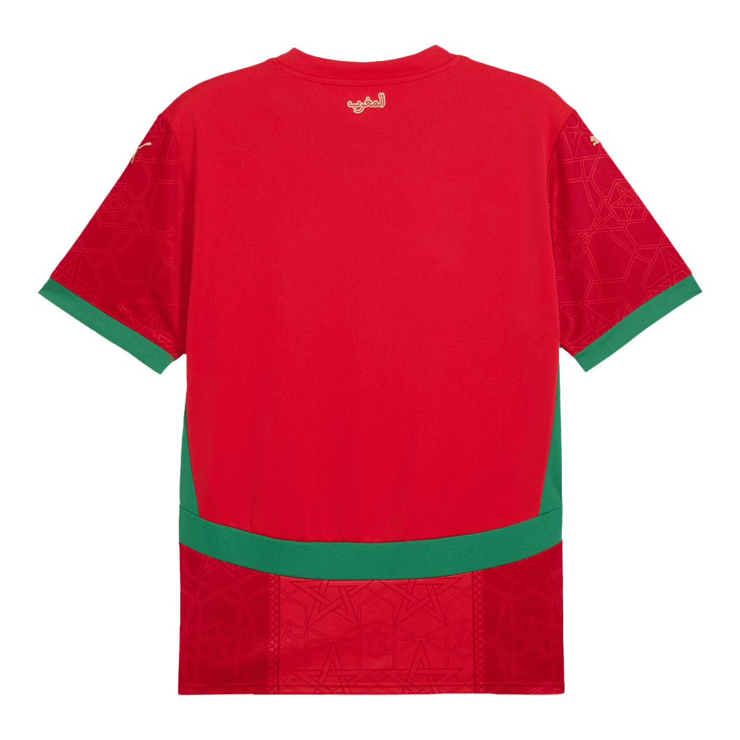Morocco Home  Football Shirt 2024/25 Best Football Kits Shop