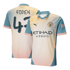 FODEN #47 Manchester City Fourth Away  Football Shirt 2024/25 - Definitely City Best Football Kits Shop