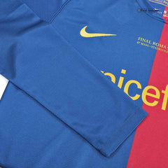 Retro ETO'O #9 2008/09 Barcelona Home Long Sleeve  Football Shirt- UCL Final Best Football Kits Shop