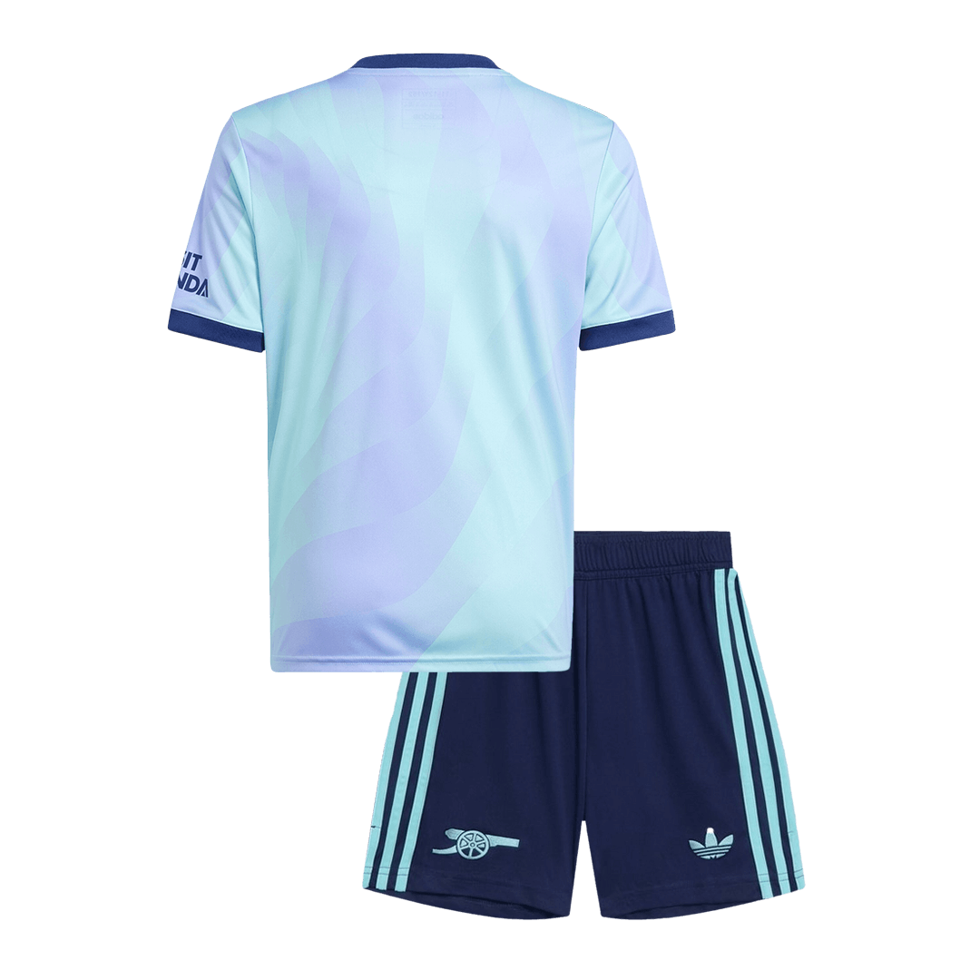 Kid's Arsenal Third Away  Football Shirt Kit(Jersey+Shorts) 2024/25 Best Football Kits Shop