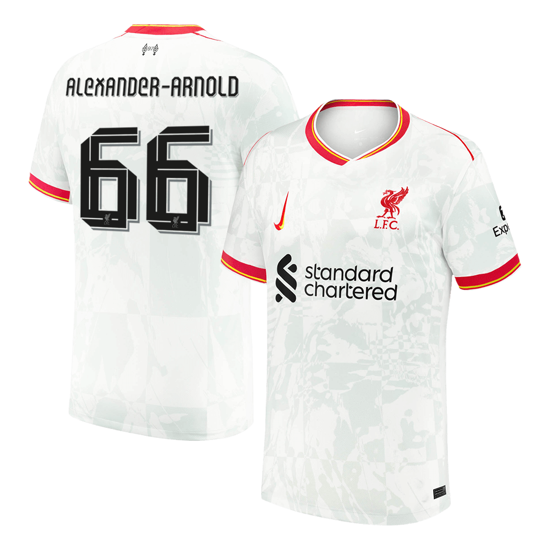 ALEXANDER-ARNOLD #66 Liverpool Third Away  Football Shirt 2024/25 Best Football Kits Shop