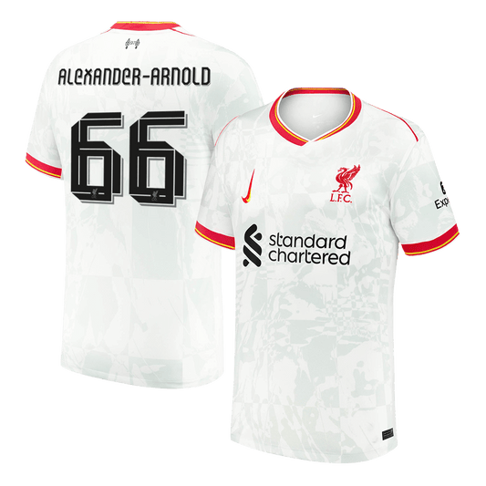 ALEXANDER-ARNOLD #66 Liverpool Third Away  Football Shirt 2024/25 Best Football Kits Shop