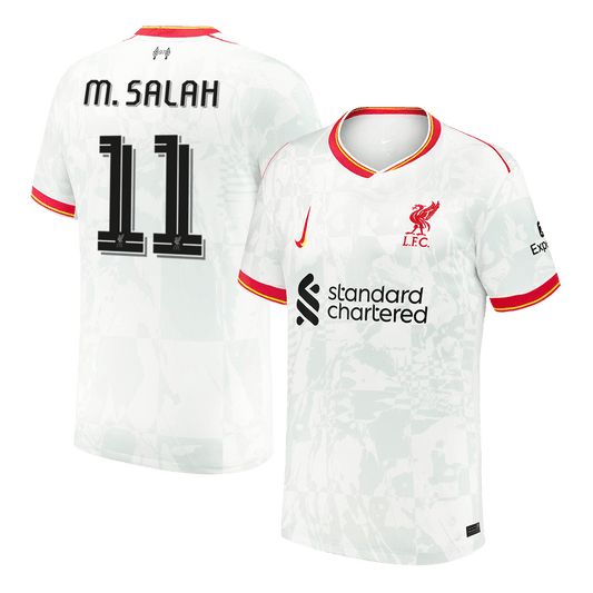 M.SALAH #11 Liverpool Third Away  Football Shirt 2024/25 - UCL Best Football Kits Shop