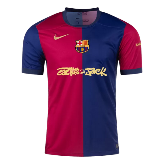 Player Version FC Barcelona x Travis Scott Limited Edition 2024/25 Jersey