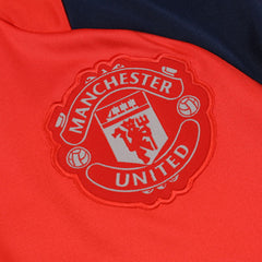 Manchester United Zipper Sweatshirt Kit(Top+Pants) 2024/25 Best Football Kits Shop