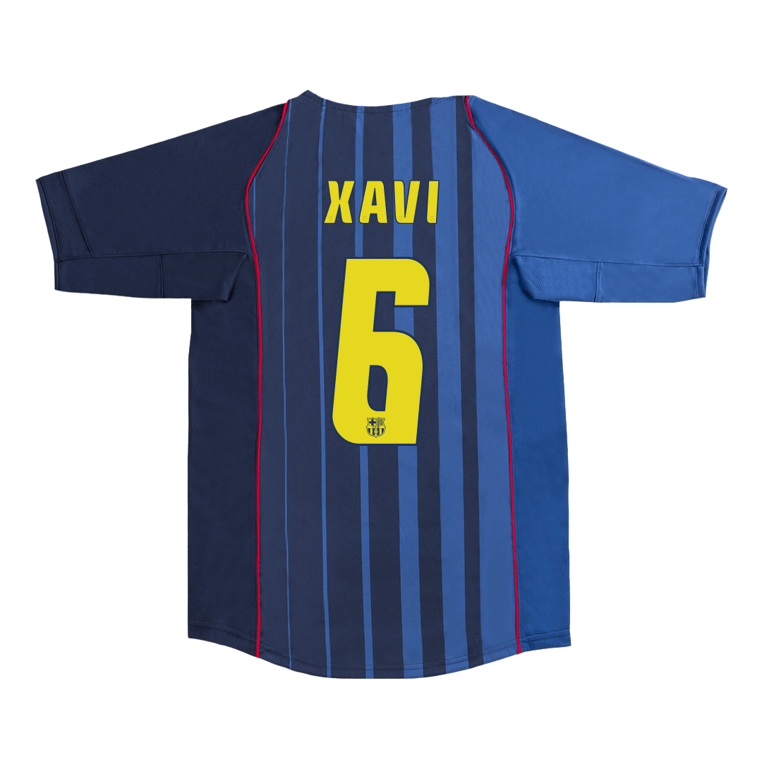 Retro XAVI #6 2004/05 Barcelona Away  Football Shirt Best Football Kits Shop