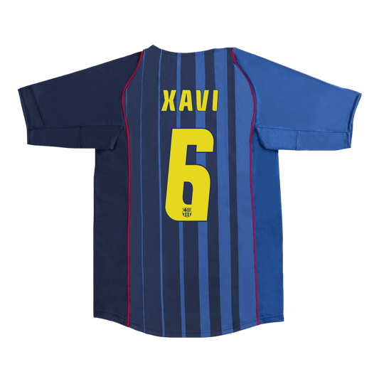 Retro XAVI #6 2004/05 Barcelona Away  Football Shirt Best Football Kits Shop