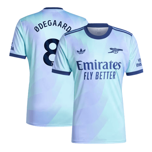 ?DEGAARD #8 Arsenal Third Away  Football Shirt 2024/25 Best Football Kits Shop