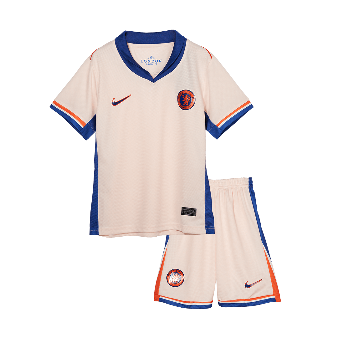 Kid's Chelsea Away  Football Shirt Kit(Jersey+Shorts) 2024/25 Best Football Kits Shop
