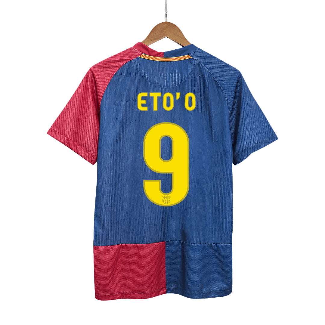 Retro ETO'O #9 2008/09 Barcelona Home  Football Shirt Best Football Kits Shop