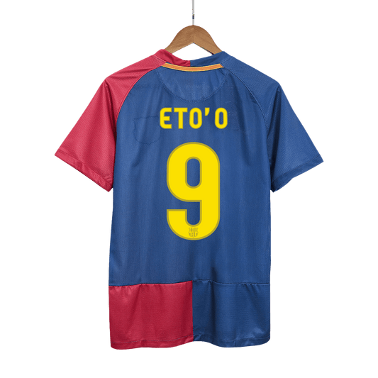 Retro A.INIESTA #8 2008/09 Barcelona Home  Football Shirt Best Football Kits Shop