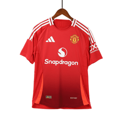 Player Version Manchester United Home  Football Shirt Kit(Jersey+Shorts+Socks) 2024/25 Best Football Kits Shop