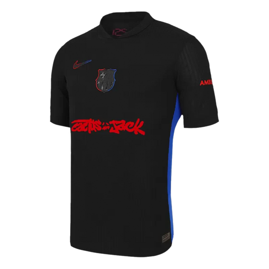 Player Version Barcelona X Travis Scott Away Soccer Jersey 2024/25