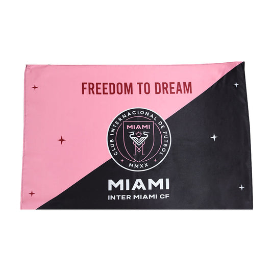Inter Miami CF Soccer Flag Pink&Black Best Football Kits Shop