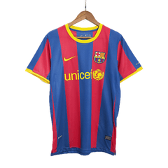 Retro DAVID VILLA #7 2010/11 Barcelona Home  Football Shirt Best Football Kits Shop